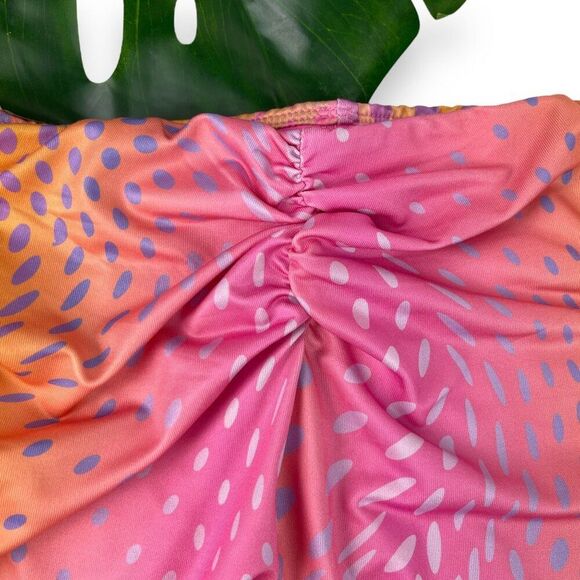 H&M Disco Ombre Sunset Flare Leggings in Stretch Jersey - Picture 8 of 10